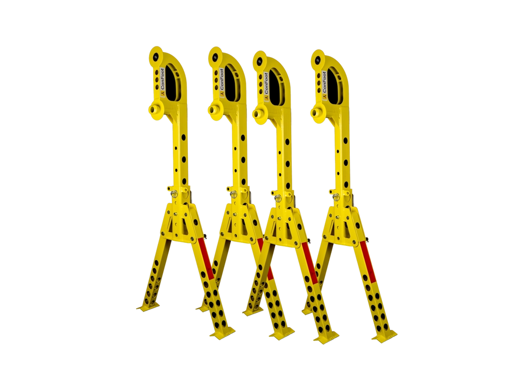 4er-Set Stützfüße für Seecontainer