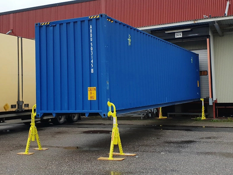 4er-Set Stützfüße für Seecontainer