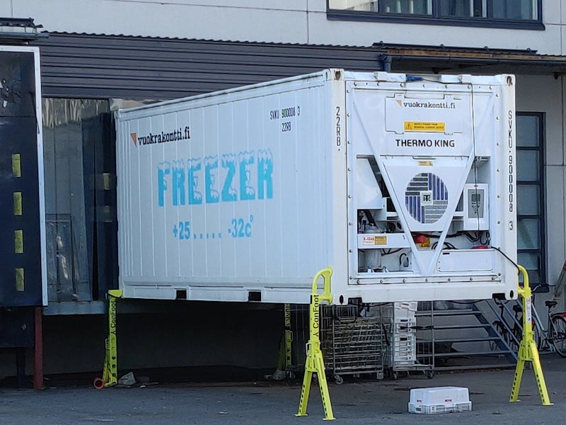 4er-Set Stützfüße für Seecontainer