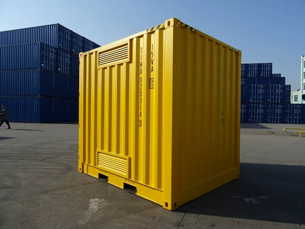 Gefahrgutcontainer 10′ High Cube (Doppelboden)