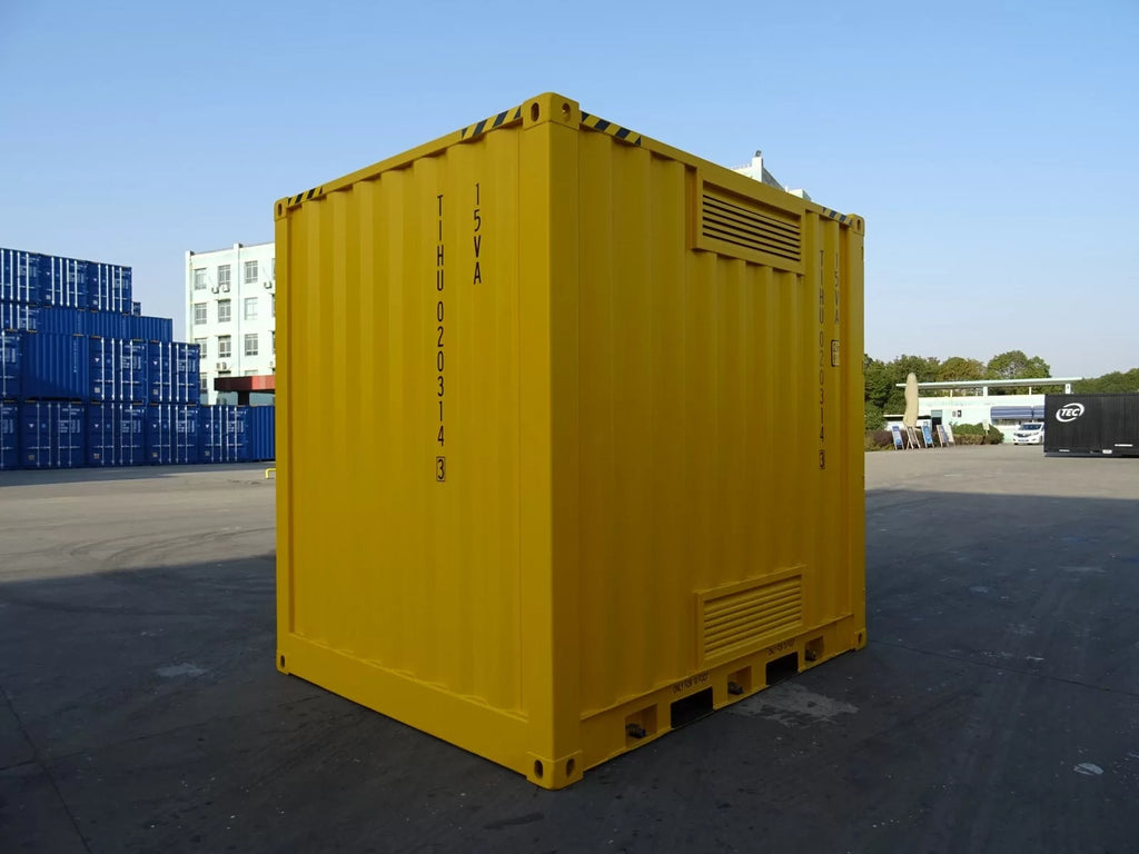 Gefahrgutcontainer 10′ High Cube (Doppelboden)