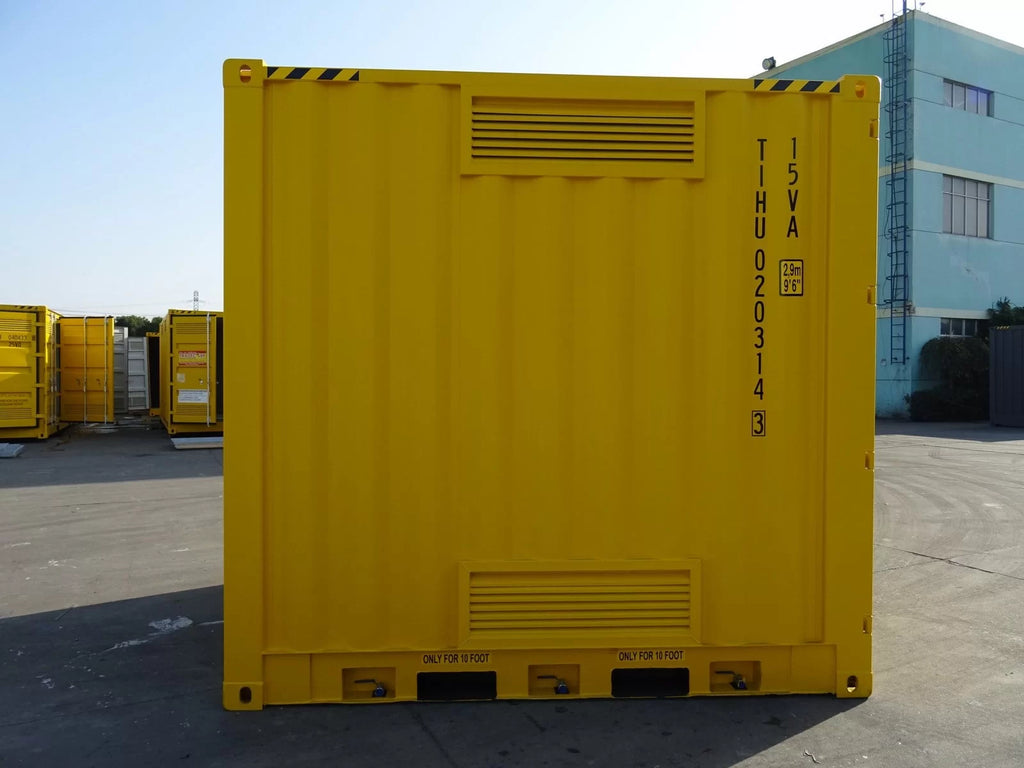 Gefahrgutcontainer 10′ High Cube (Doppelboden)
